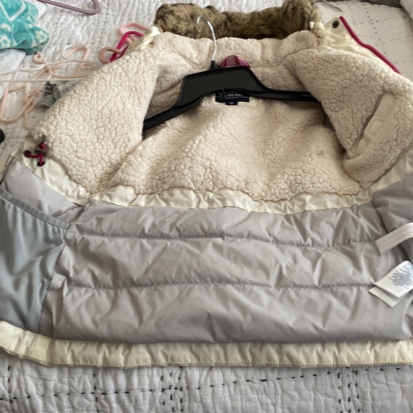 Lands End hooded  jacket medium - Picture 4 of 7